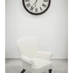 Πολυθρόνα γαλλικού στυλ με ροδάκια